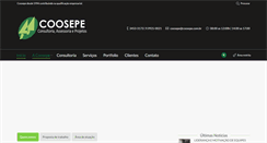 Desktop Screenshot of coosepe.com.br